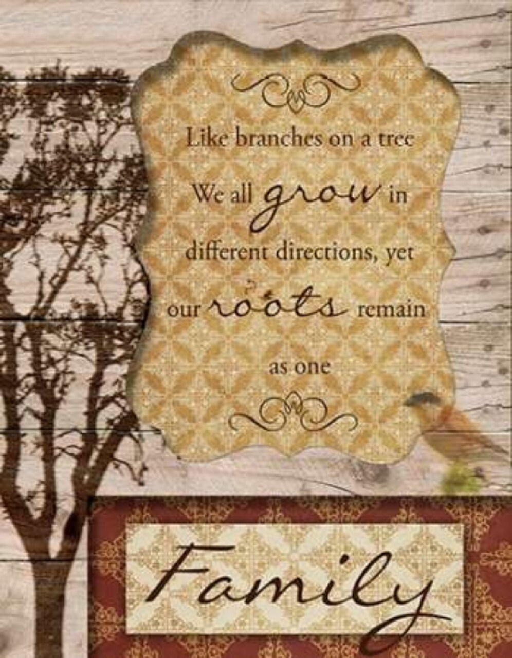 Family Tree Poster Print by Taylor Greene - Item # VARPDXTGRC069A